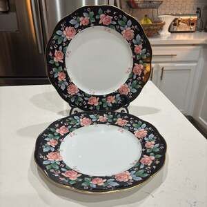 Gear Victoria's Garden Arita Japan Floral Dinner Plates Set of 2